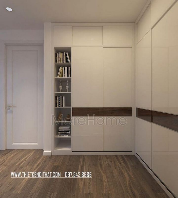 Sở hữu ngay cho mình mẫu tủ quần áo gỗ đẹp với tone màu trắng sang trọng, tinh tế phù hợp với nhiều không gian phòng ngủ chung cư, biệt thự, nhà phố.